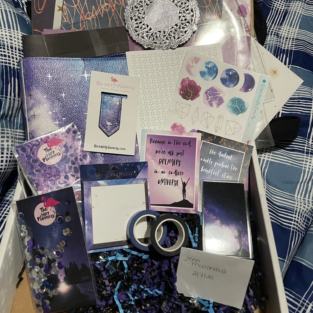 1407 Planners Galaxy Kit DeStash